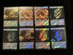 MTG Lot of 8 LTR Lord of the Rings Tokens All Surge Foil Double-Sided - Image 2