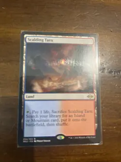 MTG Magic the Gathering Scalding Tarn (254/765) Modern Horizons 2 NM - Image 1