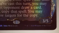 Alania, Divergent Storm (0344) *RAISED FOIL BORDERLESS* Bloomburrow MINT/NM MTG - Image 5