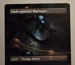 Underground Mortuary (Borderless) - Murders at Karlov Manor - MTG #333 Rare - Image 2