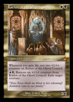 MTG Karlov of the Ghost Council ** Ravnica Remastered ** English - Image 1