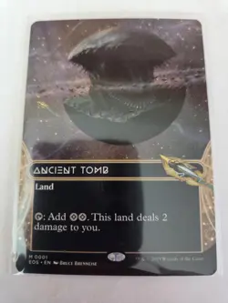 MTG, Ancient Tomb (0001) (Borderless)-EOE: Stellar Sights Regular NM - Image 1