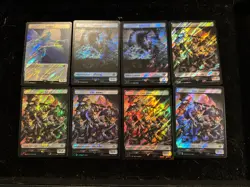 MTG Lot of 8 LTR Lord of the Rings Tokens All Surge Foil Double-Sided - Image 1