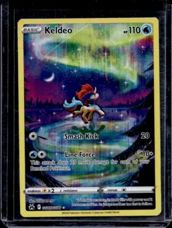 2023 Pokemon SWSH Crown Zenith Keldeo Galarian Gallery #GG07/GG70 - Image 1