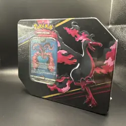 🔥 Pokemon Crown Zenith Galarian Moltres Tin with Promo Brand New and Sealed 🔥 - Image 1