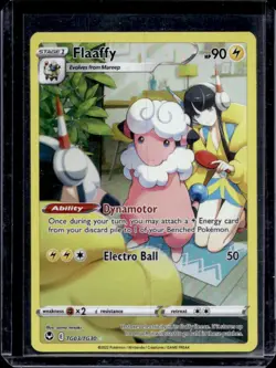 2022 Pokemon SWSH Silver Tempest Flaaffy Trainer Gallery Holo #TG03/TG30 - Image 1