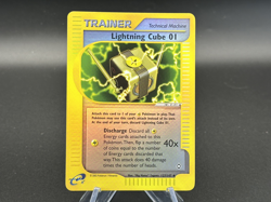 Lightning Cube 01 - Reverse Holo - 127/147 Aquapolis - Pokemon TCG - 2003 - Image 1