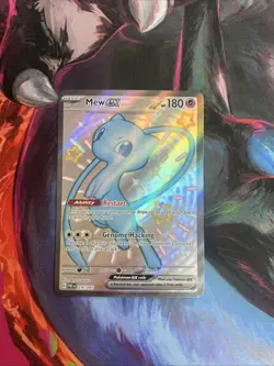 Mew ex 216/091 Full Art Paldean Fates Pokemon TCG (NM) - Image 1