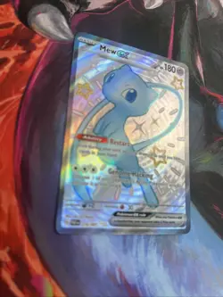 Mew ex 216/091 Full Art Paldean Fates Pokemon TCG (NM) - Image 4