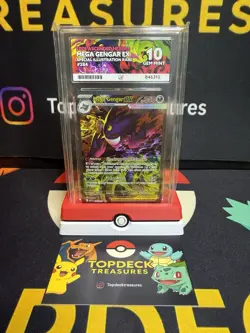 Pokemon TCG - Mega Gengar EX SIR - 284 - Ascended Heroes - ACE GM 10 - Image 1