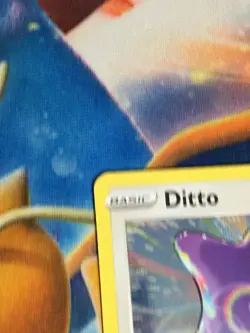 C1981 POKEMON TCG CROWN ZENITH DITTO #107 NM-M HOLO RARE - Image 3