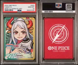 Yamato OP06-022 Leader Alt Art One Piece Card PSA 10 - Image 3