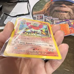 Pokemon Ho-oh 7/64 Holo Basic Card 90 HP 2000 English Vintage TCG - Image 4