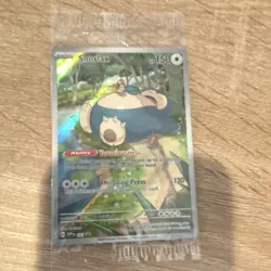 Pokemon TCG Snorlax 051 Sv: Scarlet & Violet Promo Holo Promo Card English - Image 1