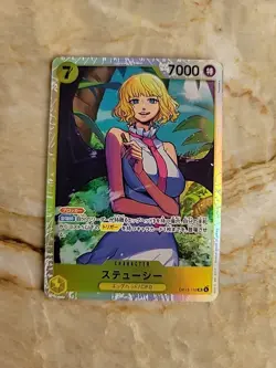 One Piece Card OP13-110 SR Stussy Japanese Era (US Seller) NM Ships Fast - Image 1