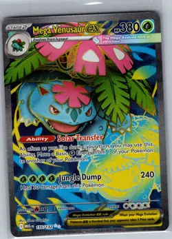 Mega Venusaur ex 155/132 ME01: Mega Evolution - Pokemon Card - NM - Image 1