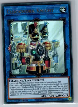 Clockwork Knight SUDA-EN050 Supreme Darkness - Yu Gi Oh Card - NM - Image 1