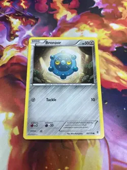 Bronzor 60/119 XY-Phantom Forces Regular LP-Lightly Played Pokemon Card TCG - Image 1