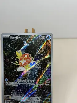 Pokemon TCG Magikarp S&V Paldea Evolved Holo Card #203/193 Illustration - Image 4