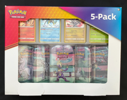 Pokemon Trading Card Game, 5 Mini Tins + 4 Promo Cards, New Sealed (2022) 820650851575 - Image 1