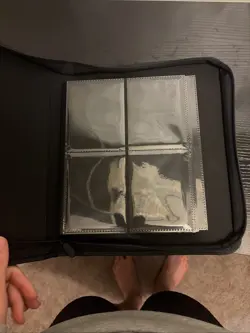 Toploader Binder 112 Cards 4-Pocket Rigid Trading & Sports Card Holder Black - Image 2