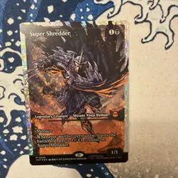 MTG Super Shredder |Fracture Foil| ENGLISH Showcase | TMNT - Image 1