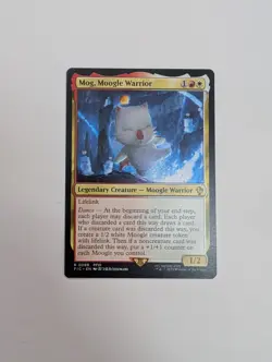 MTG - Mog, Moogle Warrior - Commander: Final Fantasy NM/M Condition - Image 1