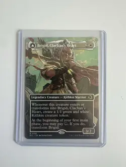 Brigid, Clachan's Heart - BORDERLESS - Lorwyn Eclipsed - MtG- NM #0285 Non-Foil - Image 1