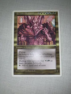 Magic The Gathering Chronicles Arcades Sabboth MTG TCG CCG - Image 1