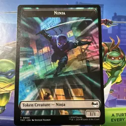 MUTAGEN Ninja TOKEN Regular NM-M Teenage Mutant Ninja Turtles MTG - Image 2