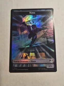 Mutagen / Ninja (Foil) Token - TMT Teenage Mutant Ninja Turtles - MTG NM/M - Image 1