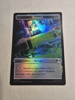 Mutagen / Ninja (Foil) Token - TMT Teenage Mutant Ninja Turtles - MTG NM/M - Image 2