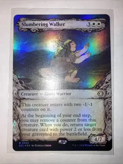 Slumbering Walker (Showcase) Lorwyn Eclipsed Foil - Image 1