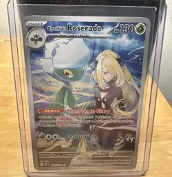 Pokemon TCG Cynthia's Roserade Destined Rivals 184/182 NM Condition - Image 1