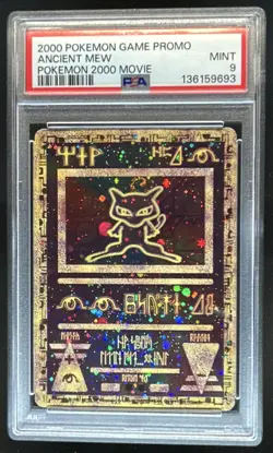 2000 Pokemon Movie Promos Ancient Mew #NNO PSA 9 - Image 1