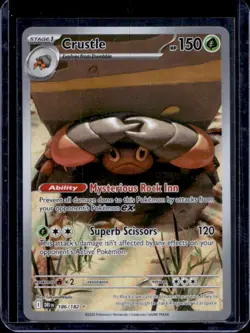 2025 Pokemon Destined Rivals Crustle #186/182 - Image 1