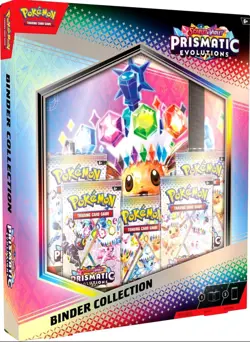 *SEALED* Pokemon TCG SV8.5 Prismatic Evolutions Binder Collection Box - Image 1