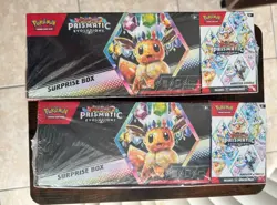 Pokemon Prismatic Evolutions Booster Bundle & Surprise Box Sealed-Sam's Club 2pk - Image 1