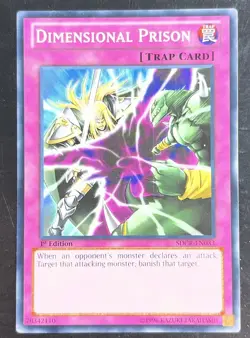 Dimensional Prison SDCR-EN033 Cyber Dragon Revolution 1st Edition LP - Image 1