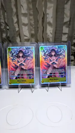 Nico Robin SR NM 4x EB03-055 - Extra Booster One Piece Heroines. - Image 3