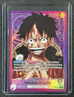 MONKEY.D.LUFFY 2023 ONE PIECE AWAKENING OF THE NEW ERA #OP05-060 ALTERNATE ART - Image 1
