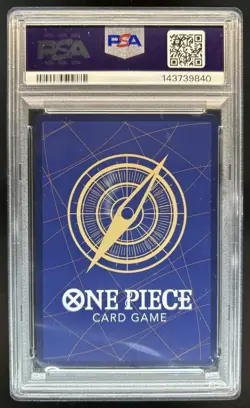 2025 One Piece Carrying On Will Monkey D Luffy Manga Alt Art #OP13-118 PSA 10 - Image 2