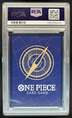 2025 One Piece Carrying On Will Monkey D Luffy Wanted Alt Art #OP13-118 PSA 10 - Image 2