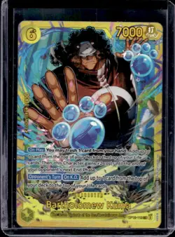 2025 One Piece Legacy of the Master Bartholomew Kuma Secret Rare #OP12-119 - Image 1