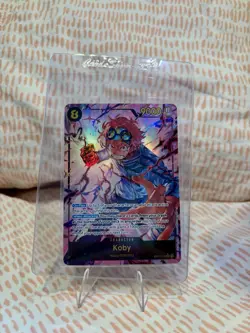 One Piece Koby (OP11-119) A Fist of Divine Speed Alt Art Secret Rare - Image 1