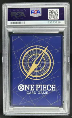 2026 One Piece Heroines Uta Secret Rare Manga Alt Art Japanese #EB03-061 PSA 10 - Image 2