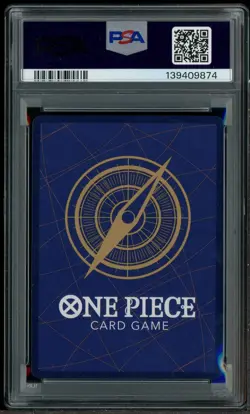 2025 ONE PIECE OP11 MONKEY D LUFFY 3RD ANNIVERSARY SILVER OP05-119 PSA 9 - Image 3