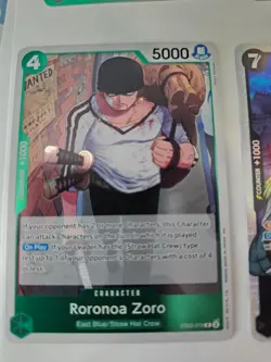 One Piece - Roronoa Zoro FOIL R - Extra Booster 25th Anime EB-02 - Image 1