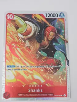 One Piece - Shanks FOIL SR - PRB-02 English REPRINT - Image 1
