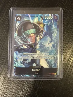 Kuzan OP11-084 Alt Art R Fist of Divine Speed English One Piece - Image 1